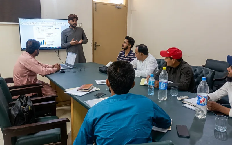 Farmer training workshop