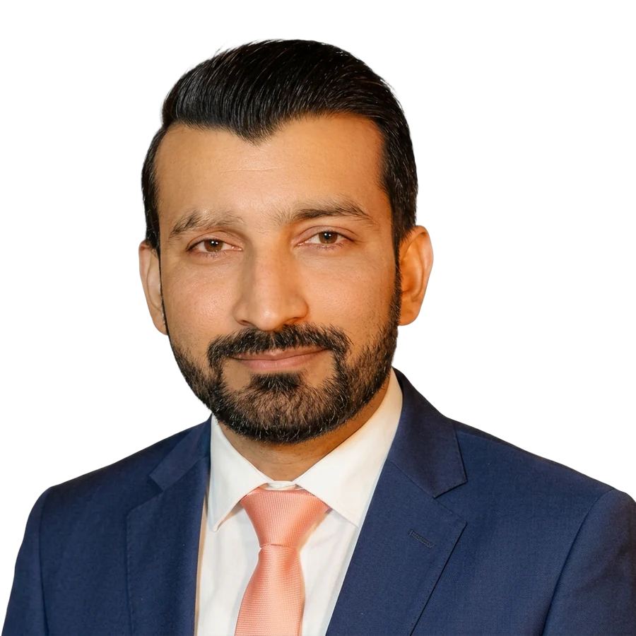 Portrait of Dr. Jarrar Ahmed, Director, Projects